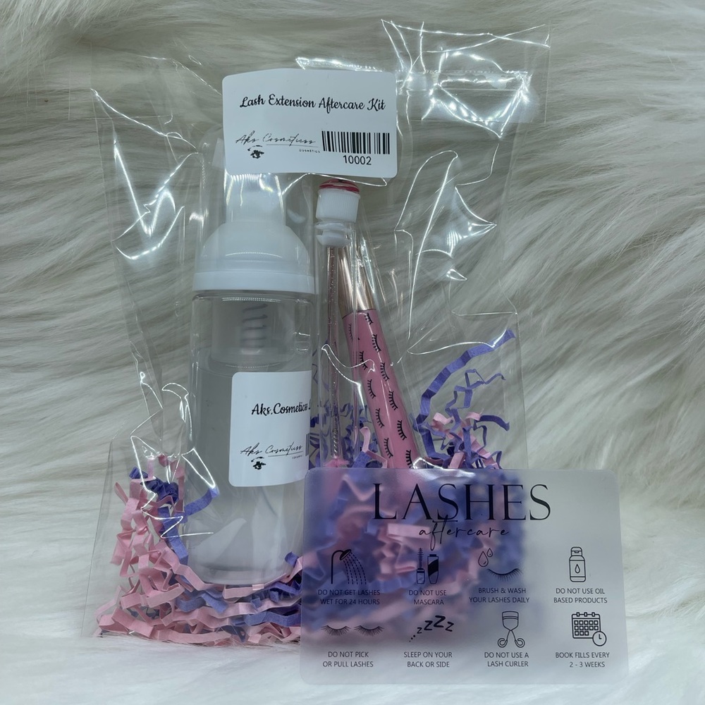 Lash Extension Aftercare Kits!